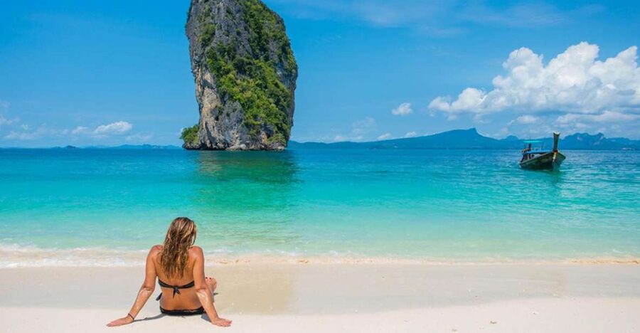 Krabi: 4 Islands Day Trip by Speedboat Including Lunch Box - Thale Waek Sandbar: The Walk That Depends on Low Tide