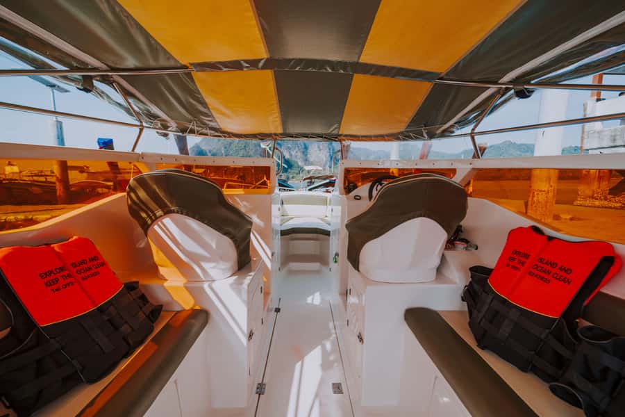 Krabi: 4 Islands Private Luxury Speed Boat Tour - Poda and Tub Island: the famous stops, with a real-world note