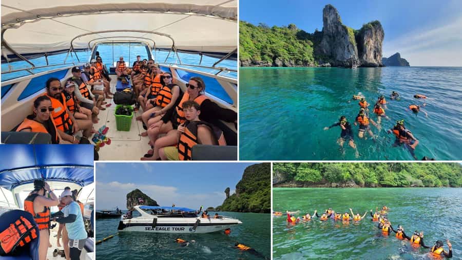 Krabi: 4 Islands Private Trip by Speedboat - Chicken Island Snorkeling: Coral Reef Close-Up