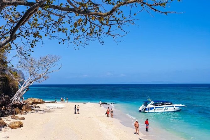 Krabi 4 Islands Speedboat Tour Snorkeling and Beach Lunch - Chicken Island snorkeling—one rock shape, lots of fish time
