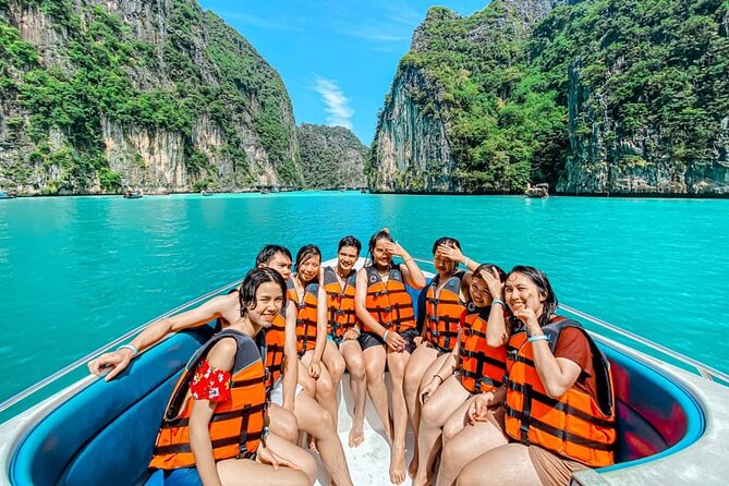 Krabi 4 Islands Speedboat Tour Snorkeling and Beach Lunch - What’s included: snorkeling gear, lunch box, and the basics done right