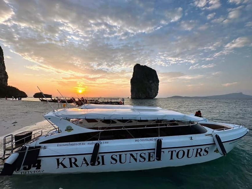 Krabi: 7 Islands Speedboat Magic to Twilight Treasures - Railay: Phra Nang Beach and the Cave Shrine Stop