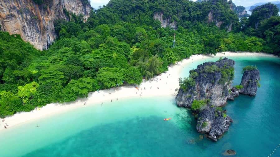 Krabi: Hong Islands Full-Day Private Speedboat Charter Tour - Hong Island time: swimming, snorkeling, and optional kayaking