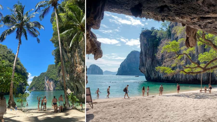 Krabi: Hong Islands Full-Day Private Speedboat Charter Tour - Ko Daeng first: the red-rock scenery and your warm-up start