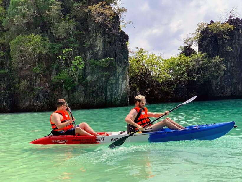 Krabi: Hong & Paradise Island Odyssey by Speedboat - Hong Island first: beaches, snorkeling, and the big 360° viewpoint climb