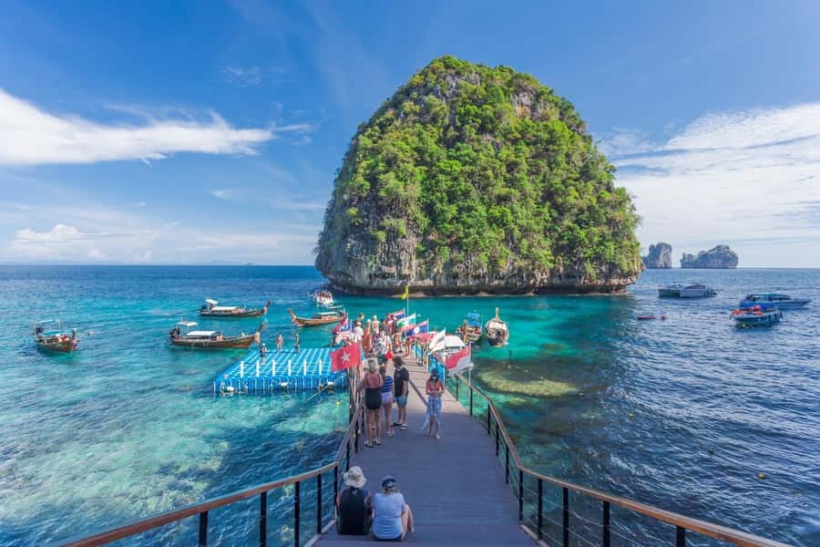 Krabi: Phi Phi & 4 Islands Sunset Tour by Speedboat - Key highlights to look for