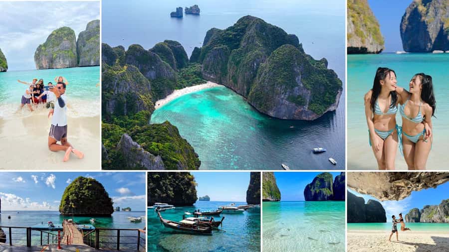 Krabi: Phi Phi Early Bird & 4 Island by Speedboat with Lunch - Maya Bay first: where the crowds shrink and your photos get easier