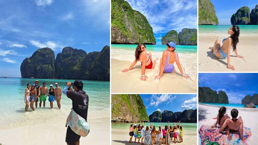 Krabi: Phi Phi Islands Full-Day Private Speedboat Charter - The morning at Maya Bay: movie-famous, but timing is everything