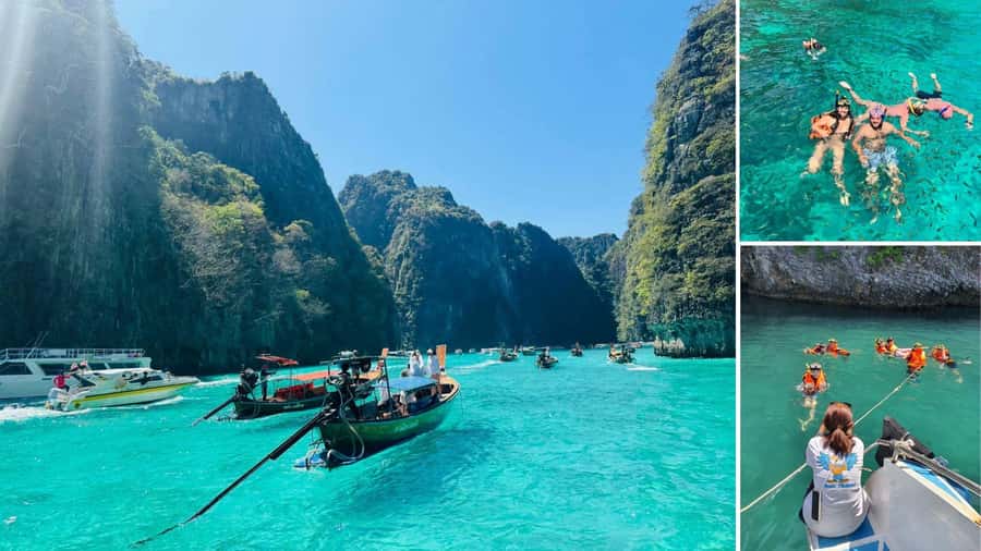 Krabi: Phi Phi Islands Full-Day Private Speedboat Charter - Lunch and Ko Phi Phi Don: break time and island walking