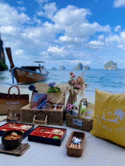 Krabi: Private Luxury Speedboat with picnic beach (4 island) - Getting on the Water: Ao Nang Pickup and Nopparat Thara Pier