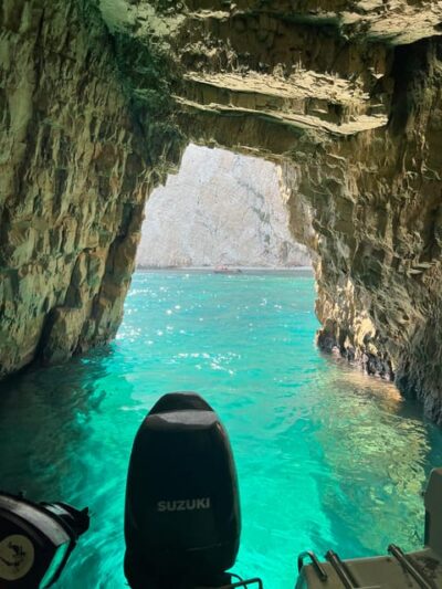Laganas: Myzithres sunset experience with VIP speedboat - The VIP speedboat ride: what small-group really means on the water