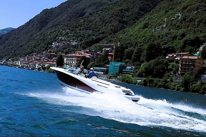 Lake Como: 3-Hour Luxury Speedboat Tour Como/Balbianello/Bellagio - Tremezzina, Bellagio, and Nesso: from grand hotels to a 200m waterfall