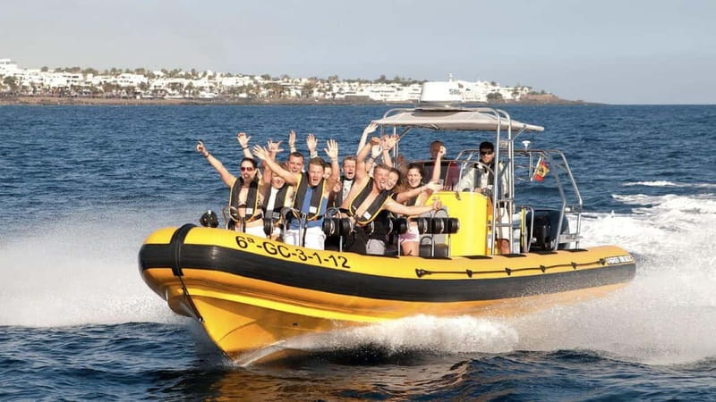 Lanzarote: Dolphin Watching by speedboat - Speedboat dolphin watching: how this Lanzarote RIB experience really plays