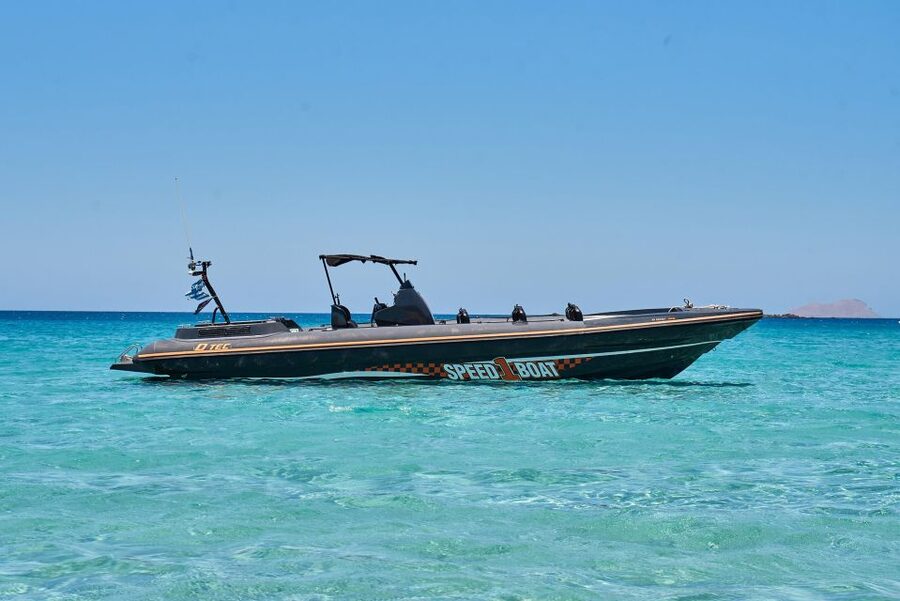 Limeniskos: Gramvousa and Balos Speedboat Tour with Drinks - Stop 2: Balos Lagoon, turquoise shallows, and snorkel time