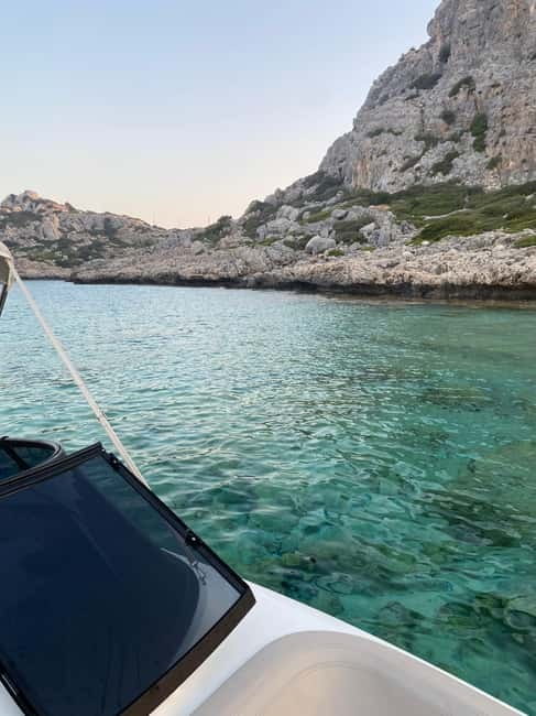 Lindos: Discover the Gems of Lindos - Private Speedboat Tour - The pace: a 2-hour private loop that stays fun