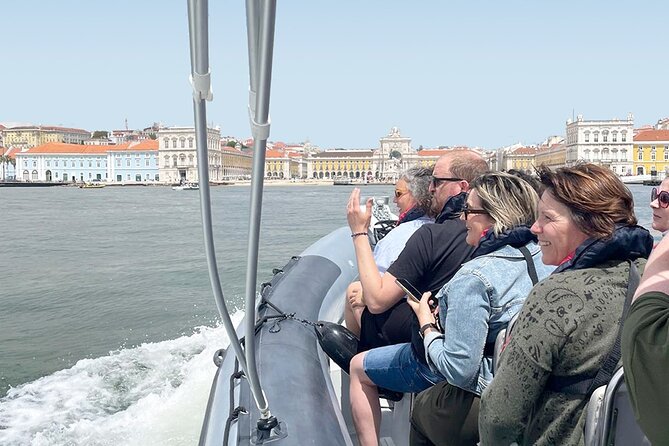 Lisbon Landmarks by Speedboat: Private 1-Hour Tour on the Tagus - MAAT, the Discoveries Monument, and Jerónimos: Starting With Lisbon’s River Identity