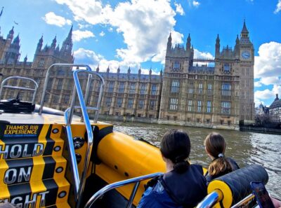 London: 70-Minute Thames Barrier Speedboat Tour - The first push: what the James Bond-style ride feels like on the Thames
