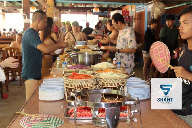 Luxury Speedboat : Day trip to PhiPhi with National Park fee - Pileh Lagoon time: swimming pool water and optional long-tail rides