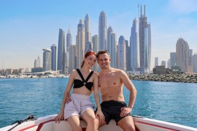 Luxury Sport Speed Boat Rental in Dubai - The route that matters: Dubai Marina, JBR, Dubai Eye, Palm, Atlantis, Burj Al Arab