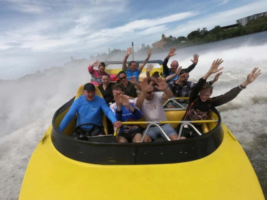 Mackay: Jet Boat Ride: Wettest ride in Aus - Where the ride starts: River St, Red Dog Brewery, and quick check-in