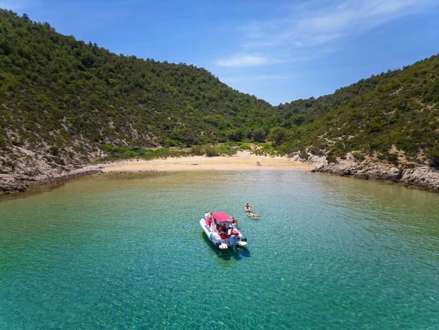 Magnific blue lagoon,speed boat towels included - A smooth Split-to-Trogir-to-Blue-Lagoon plan