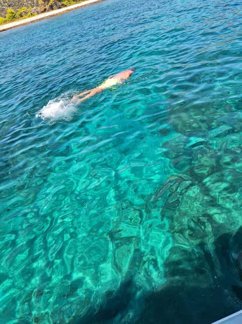 Magnific blue lagoon,speed boat towels included - The speedboat legs: quick rides, real sea views