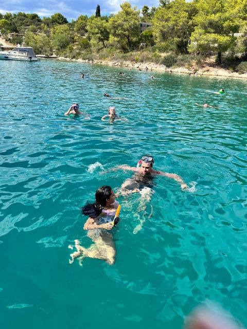 Magnific blue lagoon,speed boat towels included - Čiovo and Labadusa Beach: another swim, plus lunch time