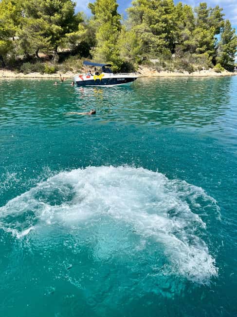 Magnific blue lagoon, speed boat water, wine&towels included - Čiovo and Labadusa Beach: second swim, less pressure