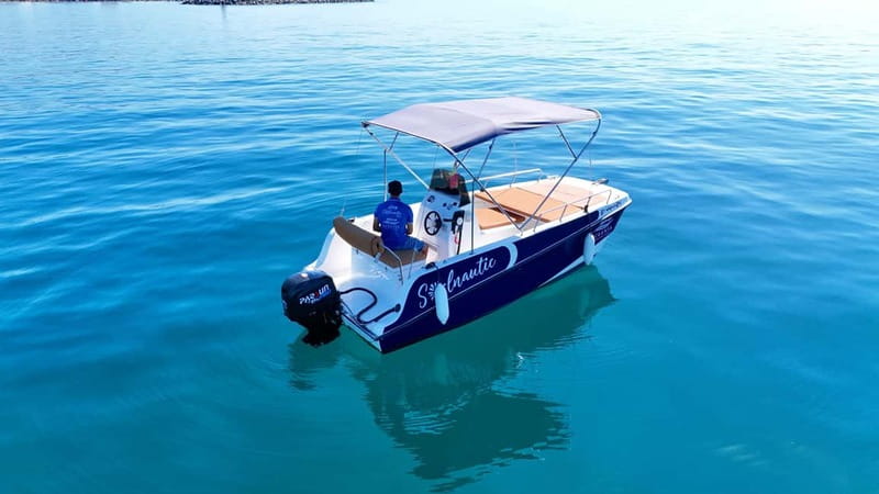 Malaga: 6-Seater Speedboat License-free Boat Rental - Costa del Sol cruising: coves, photo stops, and dolphin chances