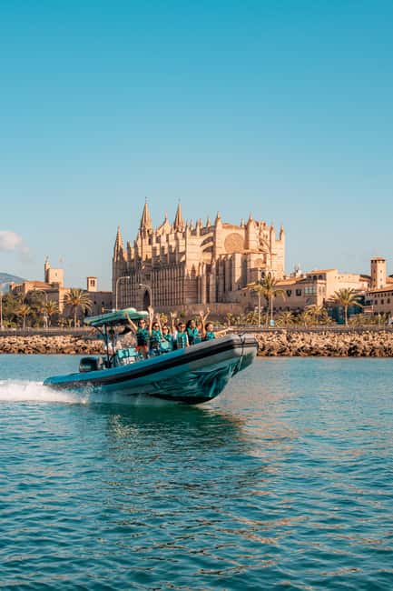 Mallorca: 2h speedboat tour, visit caves, cliffs and snorkel - The High-Speed Coastline Run: Cathedral Views and Real Wave Time