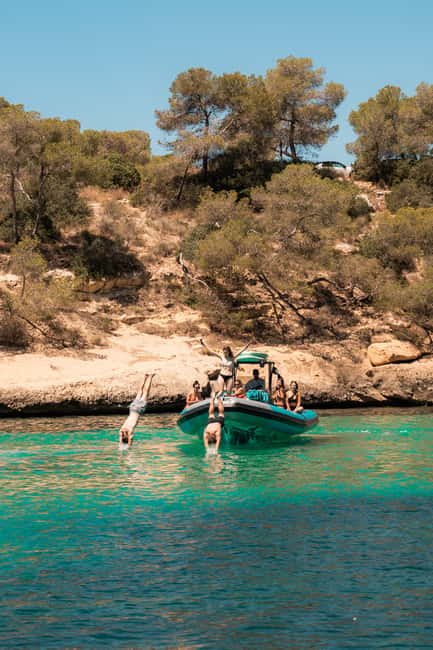 Mallorca: 2h speedboat tour, visit caves, cliffs and snorkel - Getting to the Boat: Puerto Club de Mar Pickup That Keeps It Simple