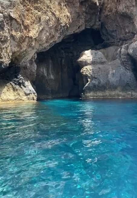 Marettimo: Island Speedboat Tour with Cave Visits & Swimming - Swimming and snorkeling stops where the water gets see-through