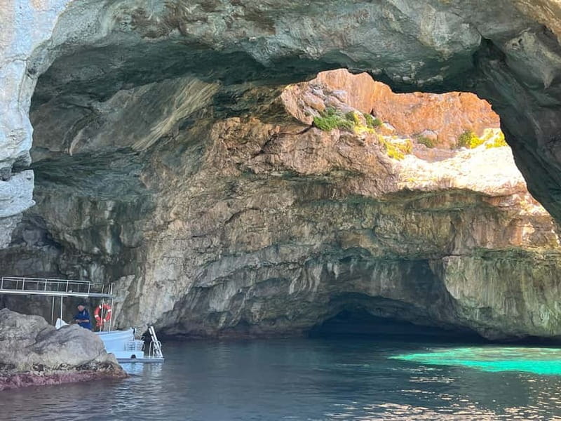 Marettimo: Island Speedboat Tour with Cave Visits & Swimming - The captain and guide: speed, safety, and language