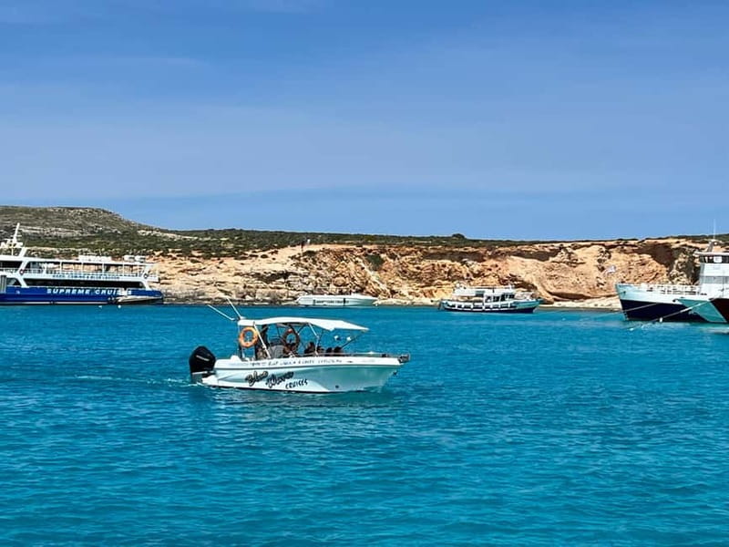 Mellieha: 1:00pm Speedboat round Comino Caves 2h Blue Lagoon - The “scenic pass-by” moments you shouldn’t skip