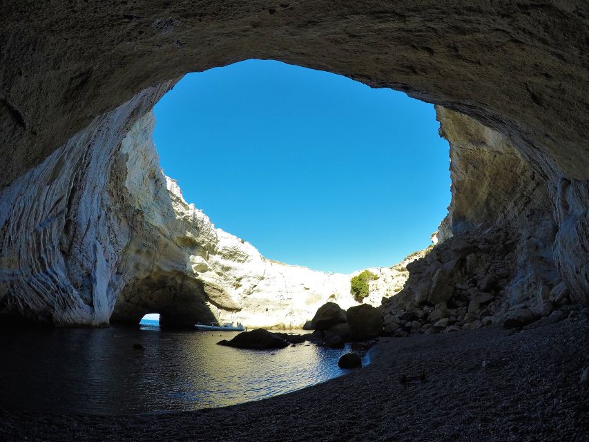 Milos: Half-Day Speedboat Cruise to Klefiko with Snorkeling - Agathia / Kalogries Area: Shallow, Calm, and Easy to Enjoy