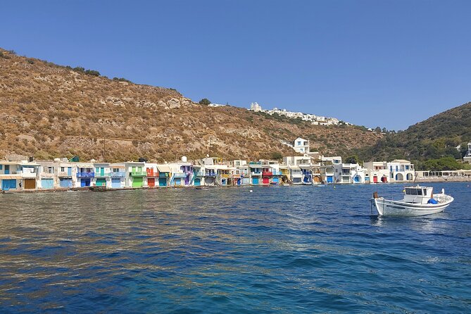 Milos: Half-Day Speedboat Cruise to Kleftiko with snorkeling tour - Sykia Beach and the big cave stop for emerald-water photos