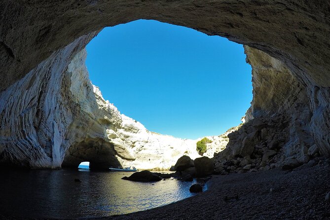 Milos: Half-Day Speedboat Cruise to Kleftiko with snorkeling tour - Klima fishermen village: Cycladic color on a smaller scale
