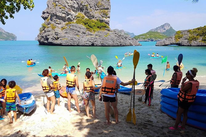 Mr. Tu Day Trip to Angthong Marine Park by Speed Boat from Koh Samui - Wua Talap and the 200 steep steps: the big viewpoint finale