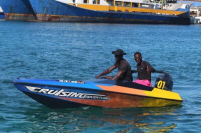 Nassau: Self Drive Speed Boat & Guided ATV Tour + Free Lunch - ATV time on the CF Moto 500: fun, but manage your expectations