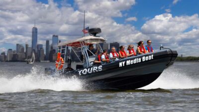 New York City: Harbor Speedboat Tour - The Hudson River Sprint: Empire State and Chrysler Views