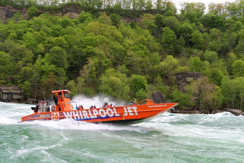 Niagara Falls, ON: Jet Boat Tour on Niagara River - Class 5 Rapids and the Devil’s Hole Hamilton Turn