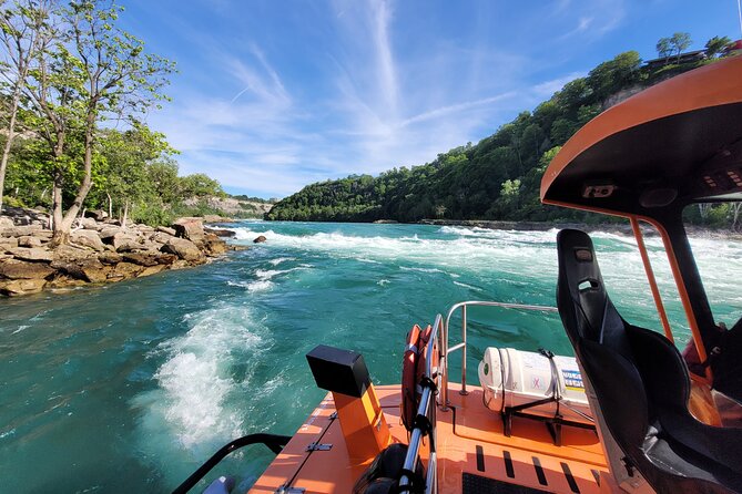 Niagara Falls USA, Open-Top (Wet) Jet Boat Tour - The Wet Deck reality check: how front-row impact and cold water work