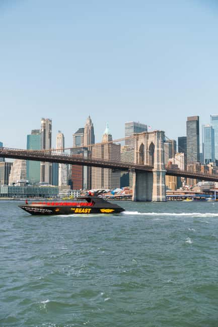 NYC: Circle Line "The Beast" Midtown/Downtown Speedboat Ride - The Beast in plain terms: a 70-foot speedboat that means business