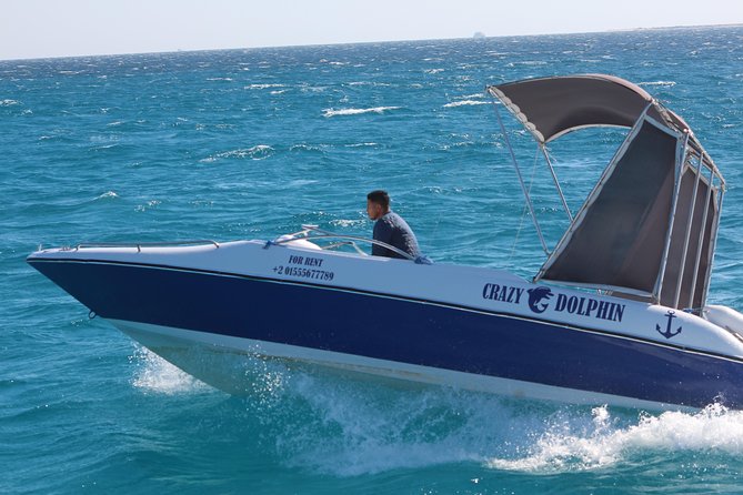Orange Bay Island By Private Speedboat & Snorkeling & Water Sport - Hurghada - Private speedboat logistics: pickup, pier, and a 12:00 start