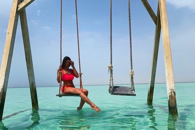Orange Bay Island By Private Speedboat & Snorkeling & Water Sport - Hurghada - The Orange Bay beach segment: sunbathing time that’s actually useful