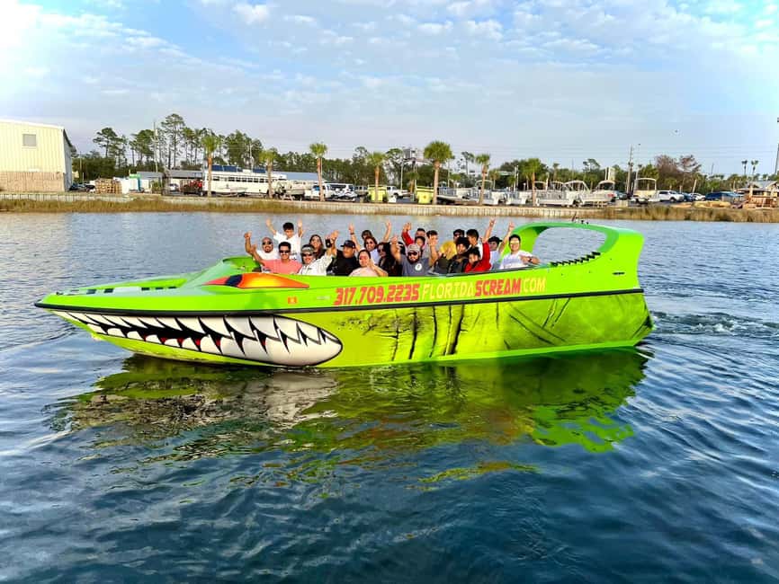 Panama City Beach: Xtreme Jet Boat Thrill Ride - What to Wear: Dry Plans Don’t Last on This Ride
