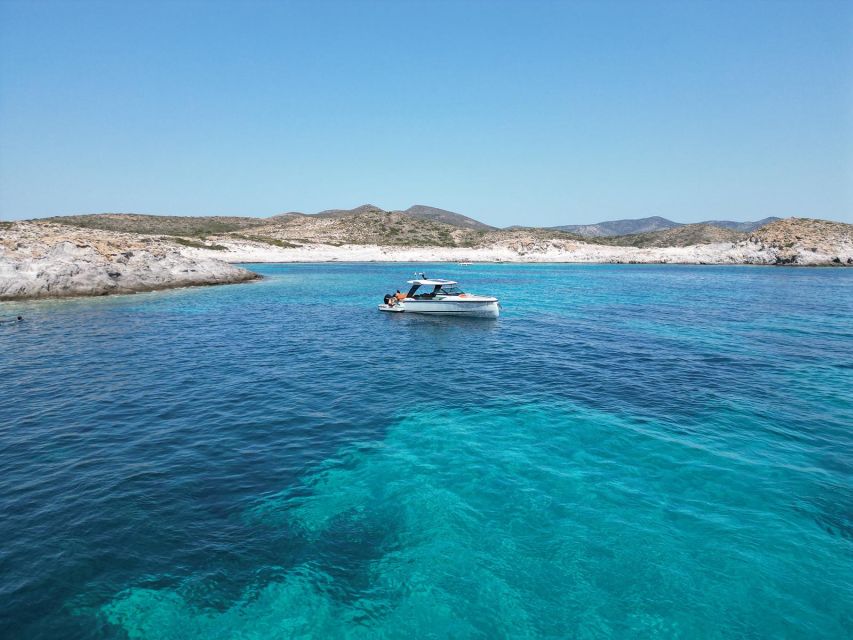 Paros: Private Paros and Antiparos Luxury Speedboat Tour - Building your day around you, not around crowds