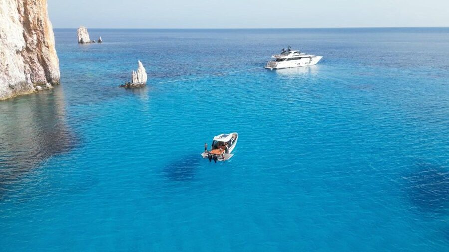 Paros: Private Paros and Antiparos Luxury Speedboat Tour - Livadi swim stop: the final water hour that makes the day feel complete