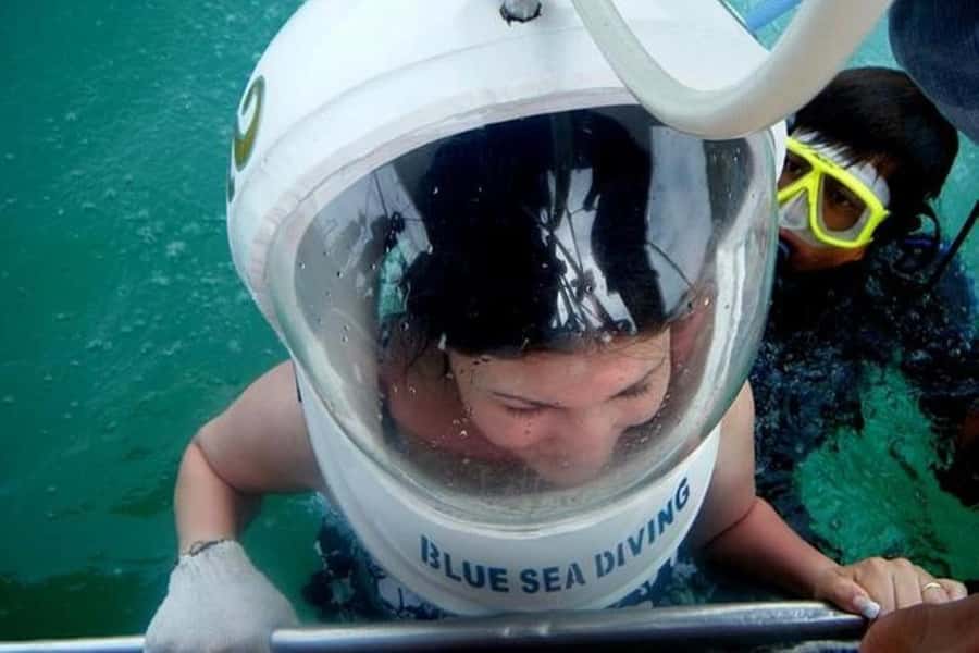Pattaya: Coral Island Speed Boat, Sea Walker and Lunch - Tawaen Beach on Koh Larn: where the beach chair and free time happen