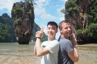 Phang Nga Bay, James Bond Island by Premium Speedboat - Pickup, Marina Start, and the First Feeding: What Your Morning Looks Like